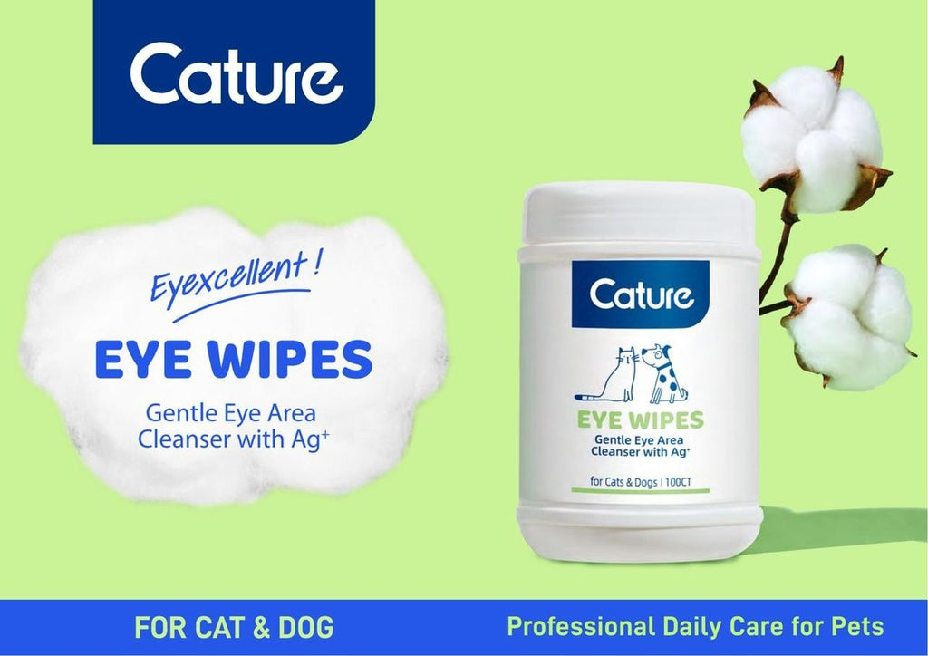 Cature Pet Eye Wipes 100 Pieces