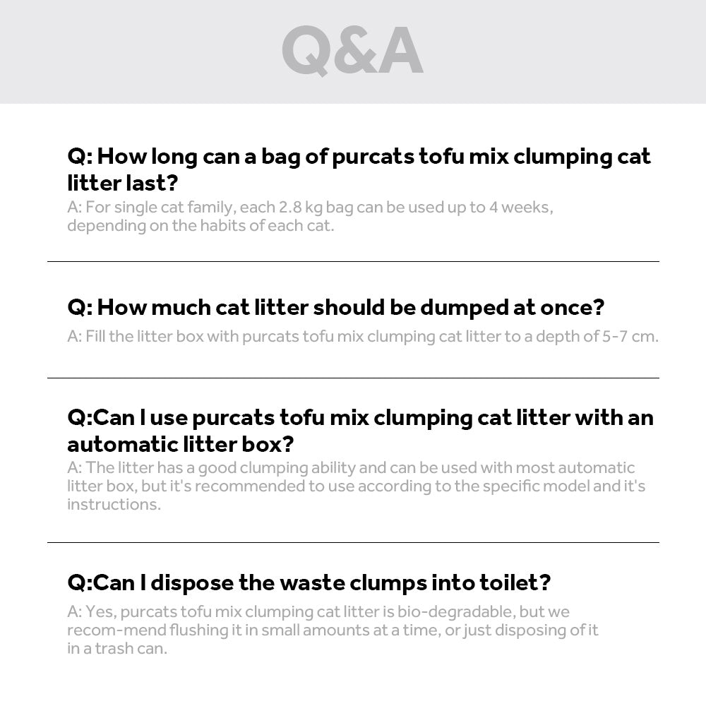 CATURE Tofu Clumping Cat Litter Pellet & Bentonite & Wood 14L/5.6Kg