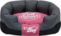 Removable Pet Cushion  Bed with Pillow for Dogs and Cats