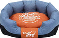 Waterproof Dog Bed With Pillow Removable Cover Pet Bed Orthopedic Mat Zipper Washable For All Seasons
