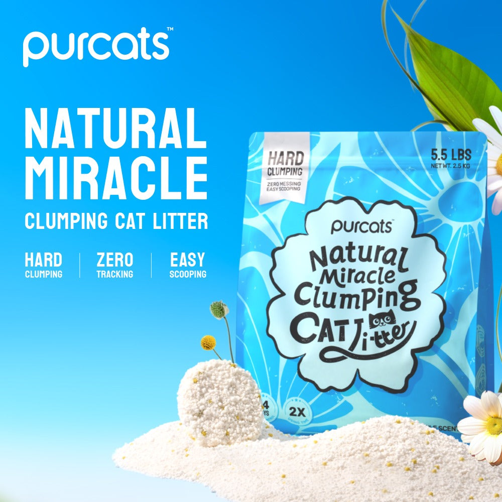Cature Natural Miracle Clumping Cat Litter - Chamomile Scent