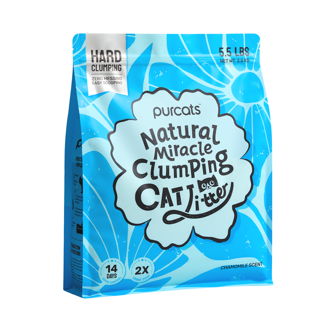 Cature Natural Miracle Clumping Cat Litter - Chamomile Scent