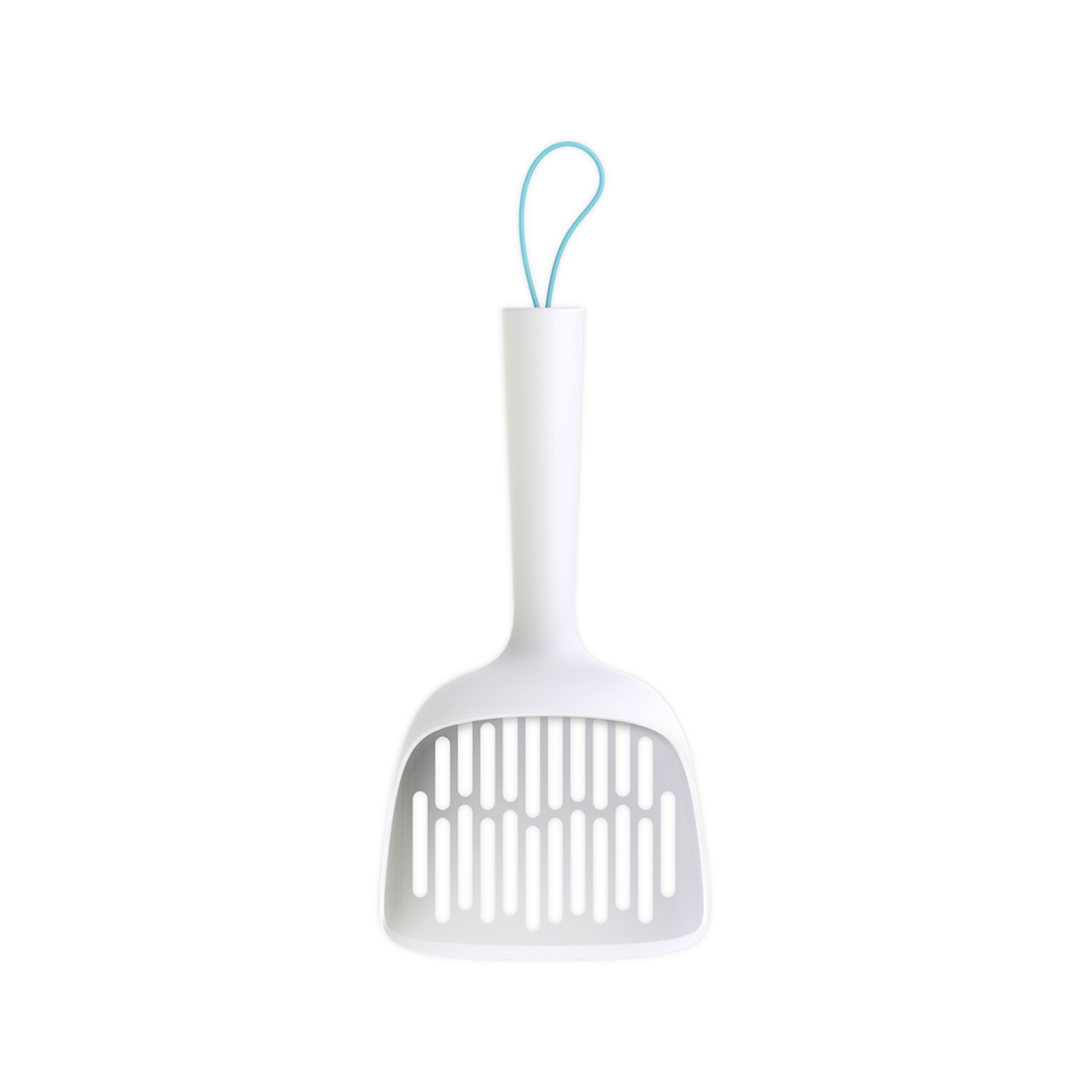 Cature AG+ Scooper (Anti-Bacterial) - Pallet / Bentonite Cat Litter - Pellet Litter Scoop