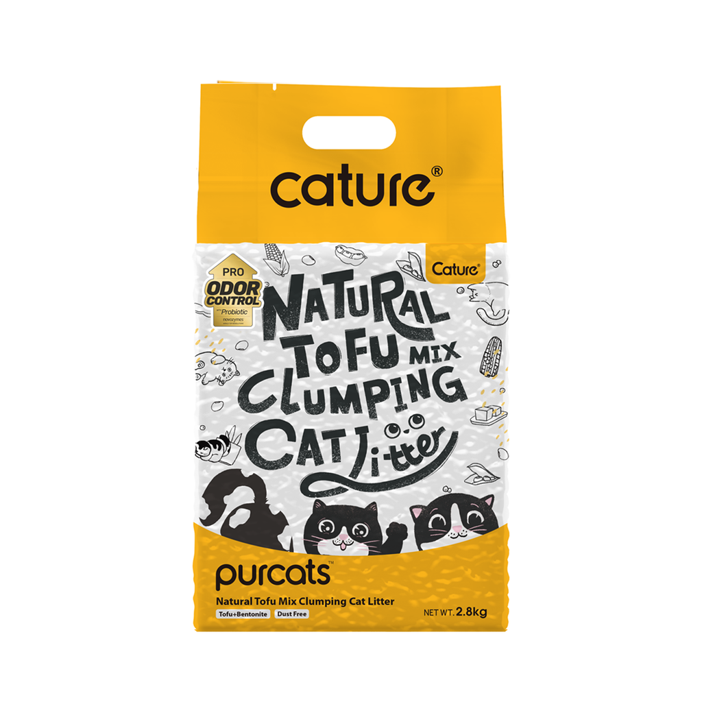 Cature Tofu+Bentonite 2.8 kg Cat Litter Tofu