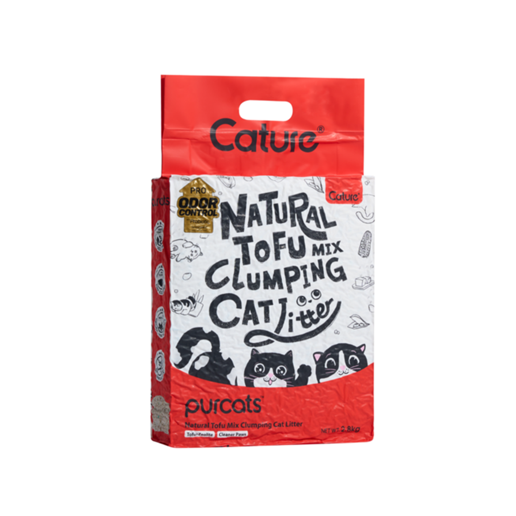 Cature Tofu + Zeolite 2.8kg Tofu