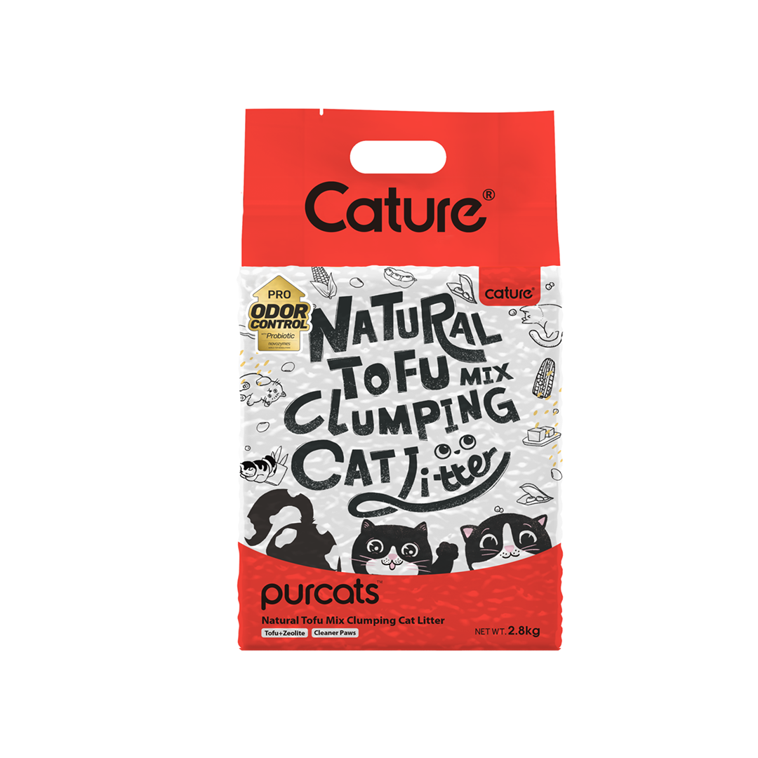 Cature Tofu + Zeolite 2.8kg Tofu