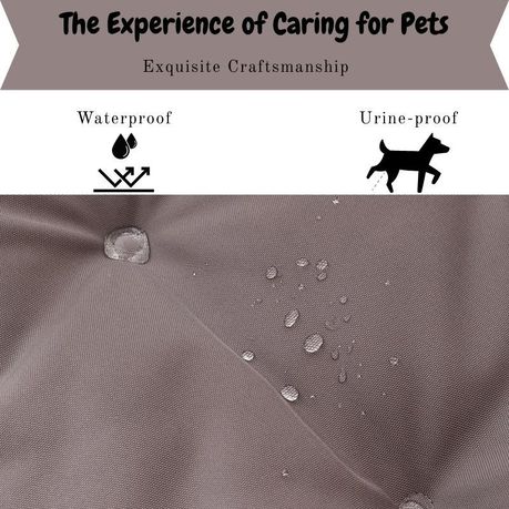 100X70X16CM Anti-Slip Tear Resistant Large Portable Oxford Fabric Dog Bed