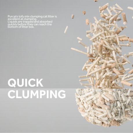 CATURE Tofu Clumping Cat Litter Soymilk Scent 18L/7.2Kg
