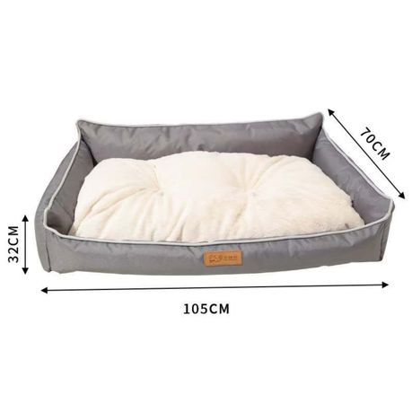 Winter & Summer Dual-Use Dog Bed Includes 2 Replaceable Cushions