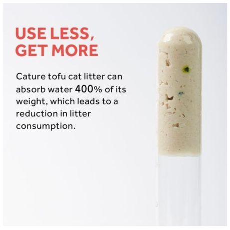 Cature Tofu + Zeolite 2.8kg Tofu